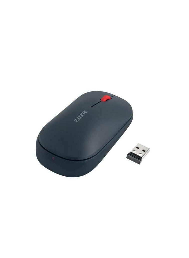 LEITZ Mouse wireless Black LEITZ 6531-00-89 Optical Sensor, Ambidextrous Design, Silent Clicks - Image 1
