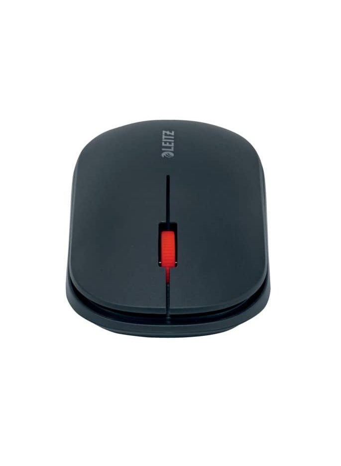 LEITZ Mouse wireless Black LEITZ 6531-00-89 Optical Sensor, Ambidextrous Design, Silent Clicks - Image 2