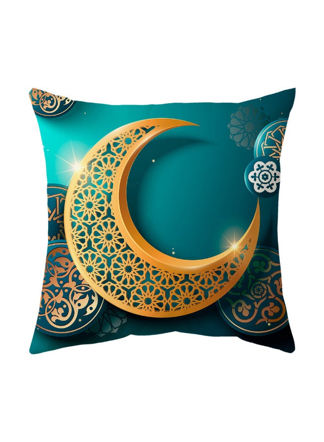 RedMapleTEK Ramadan Decoration, Muslim Throw Pillow Covers Set of 4, Star Moon Decorative Pillow Cases Sofa Couch Decoration Cushion Covers 18x18 - Image 5