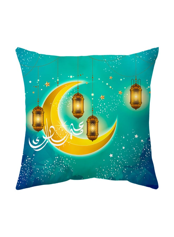 RedMapleTEK Ramadan Decoration, Muslim Throw Pillow Covers Set of 4, Star Moon Decorative Pillow Cases Sofa Couch Decoration Cushion Covers 18x18 - Image 4