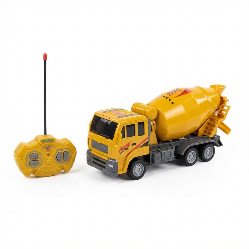 Construction City Mixer Truck 1/24 with Lights & Remote Control - 168-38 - Image 1
