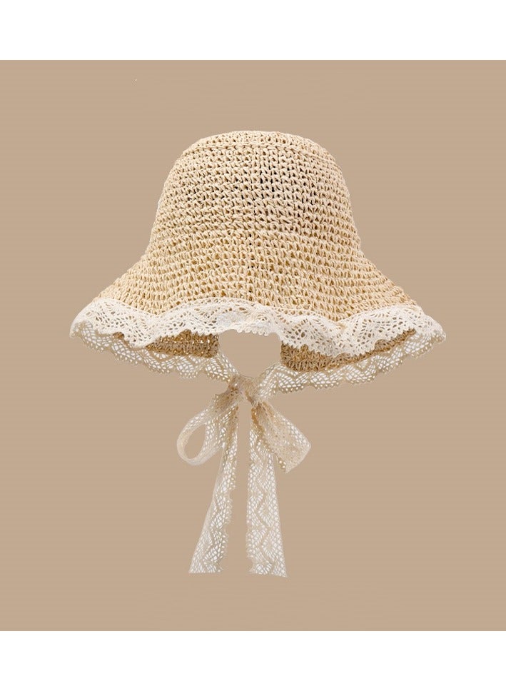 KUYING New Handmade Woven Sun Hat 56-58cm 