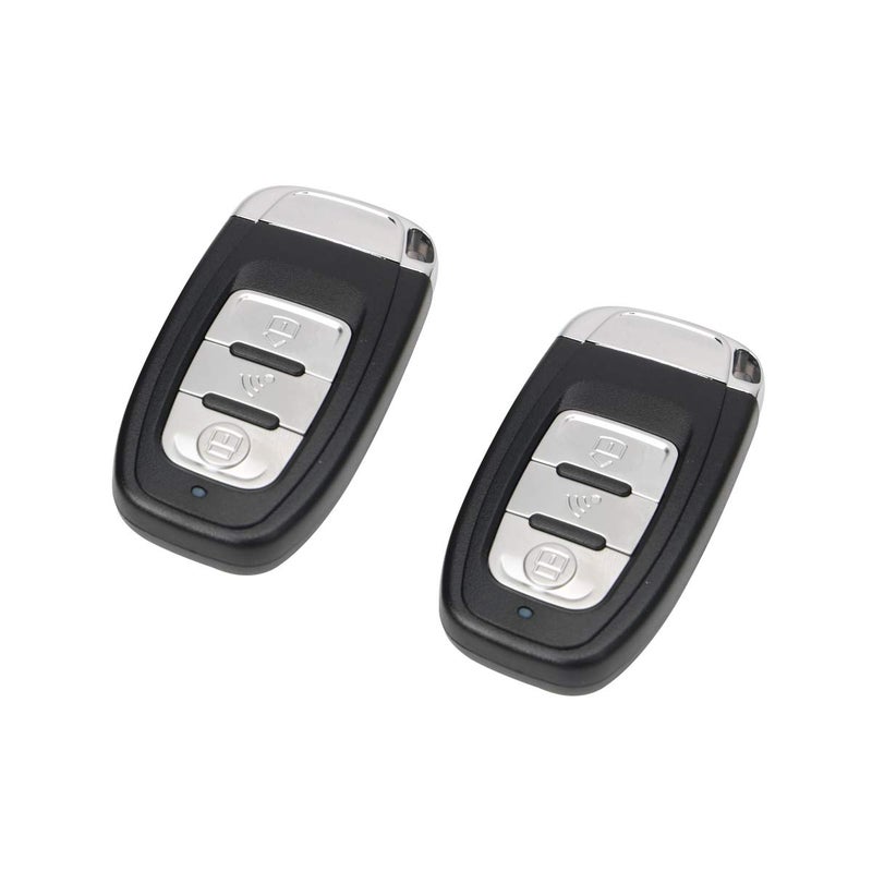 HIWOWSPORT 9pcs Car Keyless Entry Engine Start Alarm System Push Button Remote Starter Stop - Image 2