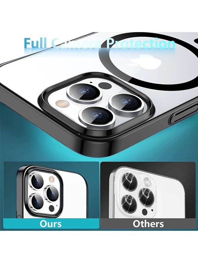 Rock Pow - iPhone 14 Pro Max Case Compatible with MagSafe Case Matte Magnetic Case Cover for iPhone 14 Pro Max 6.7" Drop Tested Shockproof Phone Case Anti-Scratch Oil&Fingerprint Resistant - Image 1