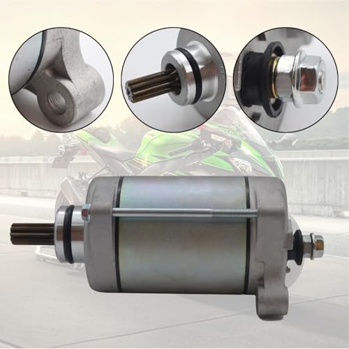 KARSEE 21163-0064 Starter Motor Compatible with Kawasaki ZX1000 ZX 1000 ZX-10R ZX10R ZX-10RR ZX10RR Ninja KRT Edition 11-20 - Image 5