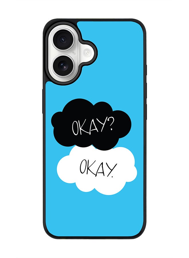 Stylizedd iPhone 17 Case, [Compatible with MagSafe] Slim Magnetic cover Phone Case iPhone 17 -Okay Okay - Image 1