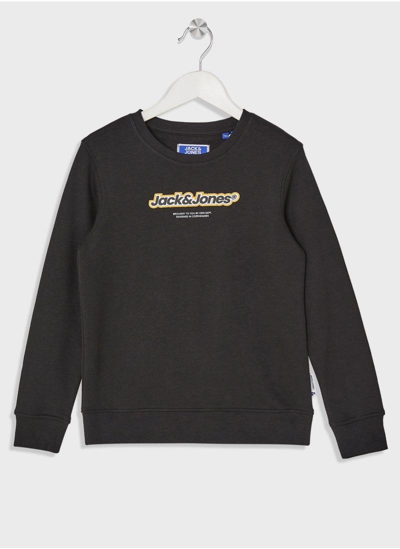 Jack & Jones Junior - Kids Graphic Print Hoodie - Image 1