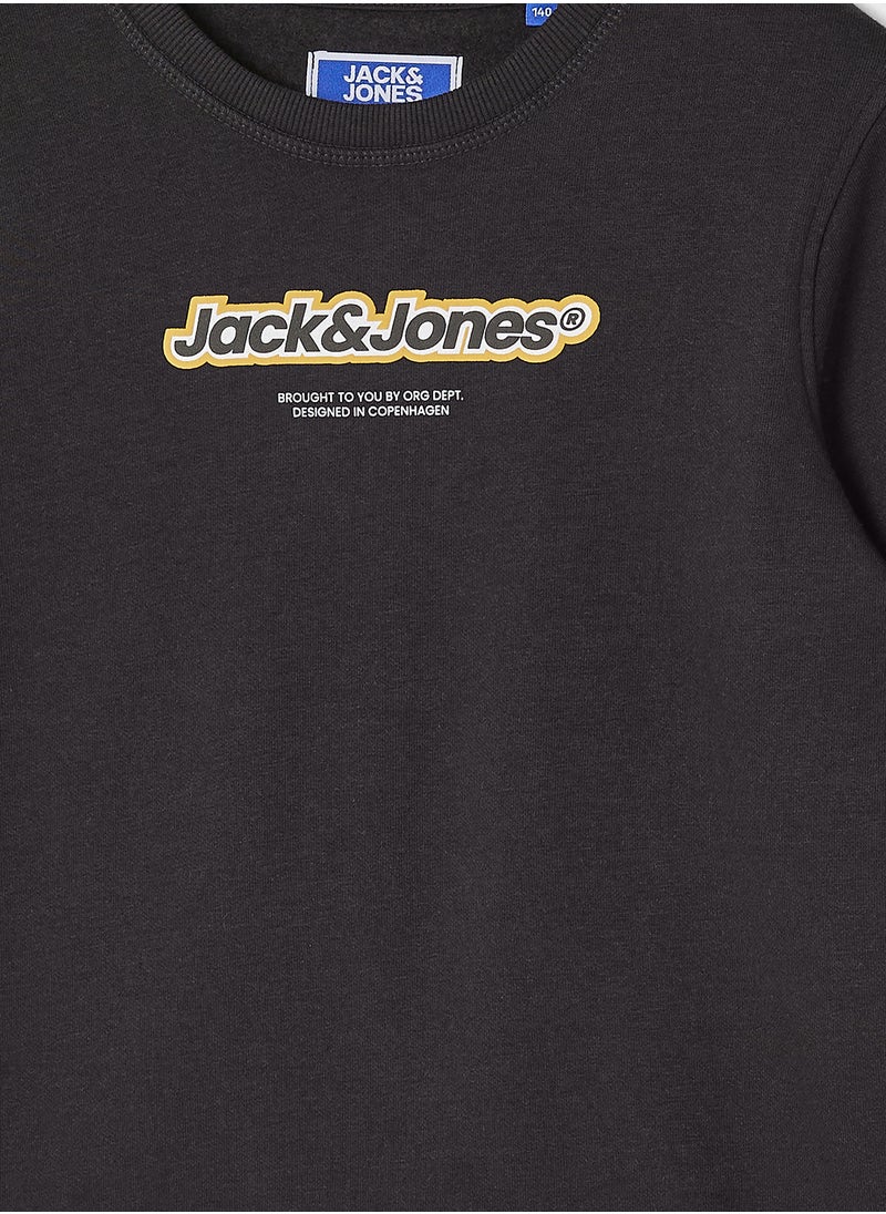 Jack & Jones Junior - Kids Graphic Print Hoodie - Image 1