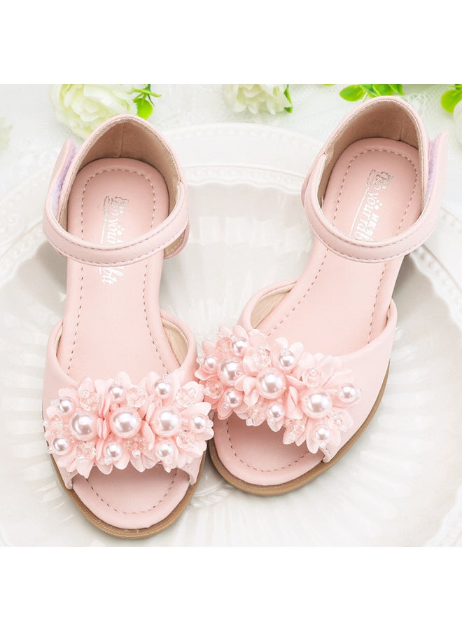 Girls' Sandals  New Korean Style Summer Children's Sandals Ultra-light Middle-aged Children's Shoes Fashionable Soft-soled Little Princess Shoes