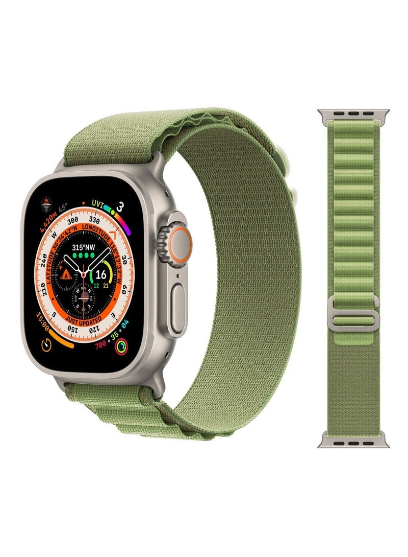 4Pack Alpine Loop Band for Apple Watch Band 49mm 45mm 44mm 42mm Adjustable with Metal G-Hook Strap Multicolor  - Image 2