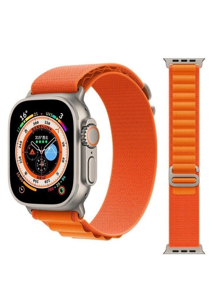 4Pack Alpine Loop Band for Apple Watch Band 49mm 45mm 44mm 42mm Adjustable with Metal G-Hook Strap Multicolor  - Image 5