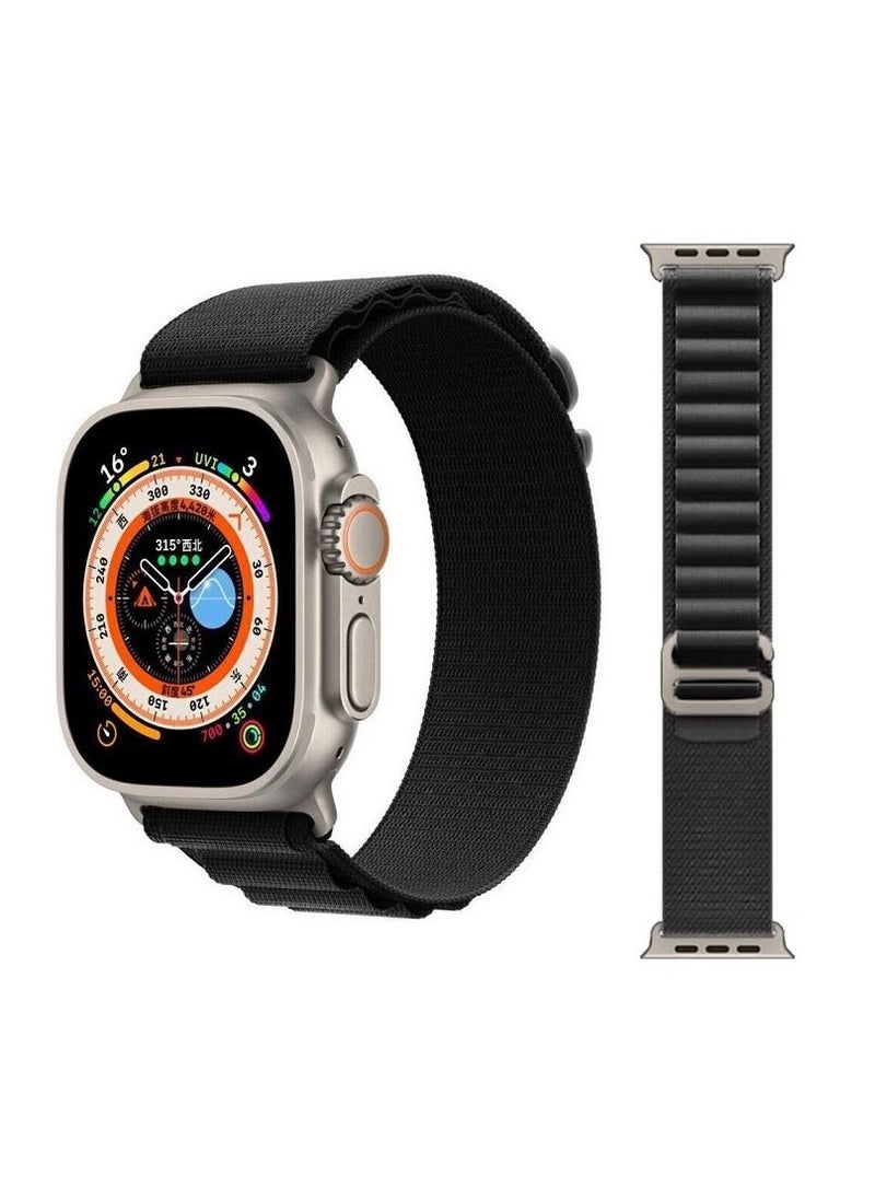 CATANES - 4Pack Alpine Loop Band 49mm 45mm 44mm for Apple Watch Series Ultra/8/SE/7/6/5/4/3/2/1 Nylon Woven Textile Loop Sport Strap Wristband - Image 1