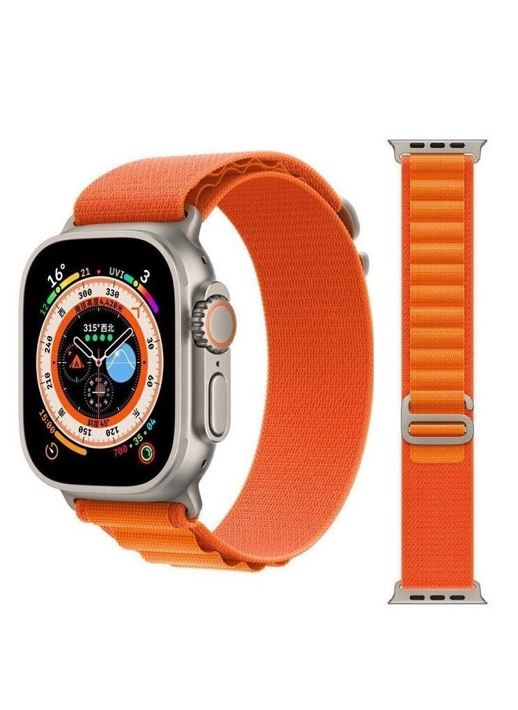 CATANES - 4Pack Alpine Loop Band 49mm 45mm 44mm for Apple Watch Series Ultra/8/SE/7/6/5/4/3/2/1 Nylon Woven Textile Loop Sport Strap Wristband - Image 1