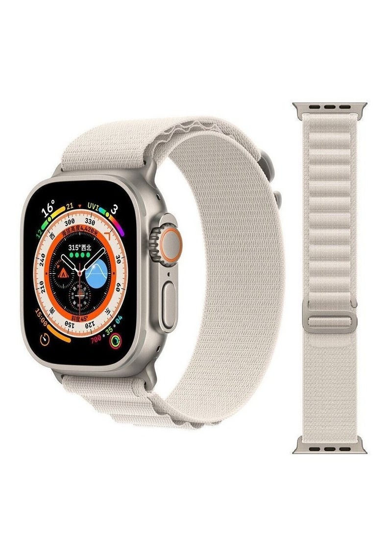 CATANES - 4Pack Alpine Loop Band 49mm 45mm 44mm for Apple Watch Series Ultra/8/SE/7/6/5/4/3/2/1 Nylon Woven Textile Loop Sport Strap Wristband - Image 1