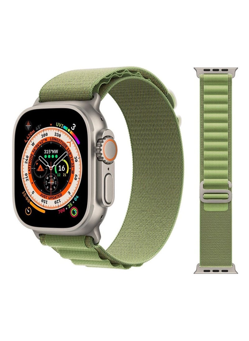 CATANES - 4Pack Alpine Loop Band 49mm 45mm 44mm for Apple Watch Series Ultra/8/SE/7/6/5/4/3/2/1 Nylon Woven Textile Loop Sport Strap Wristband - Image 1