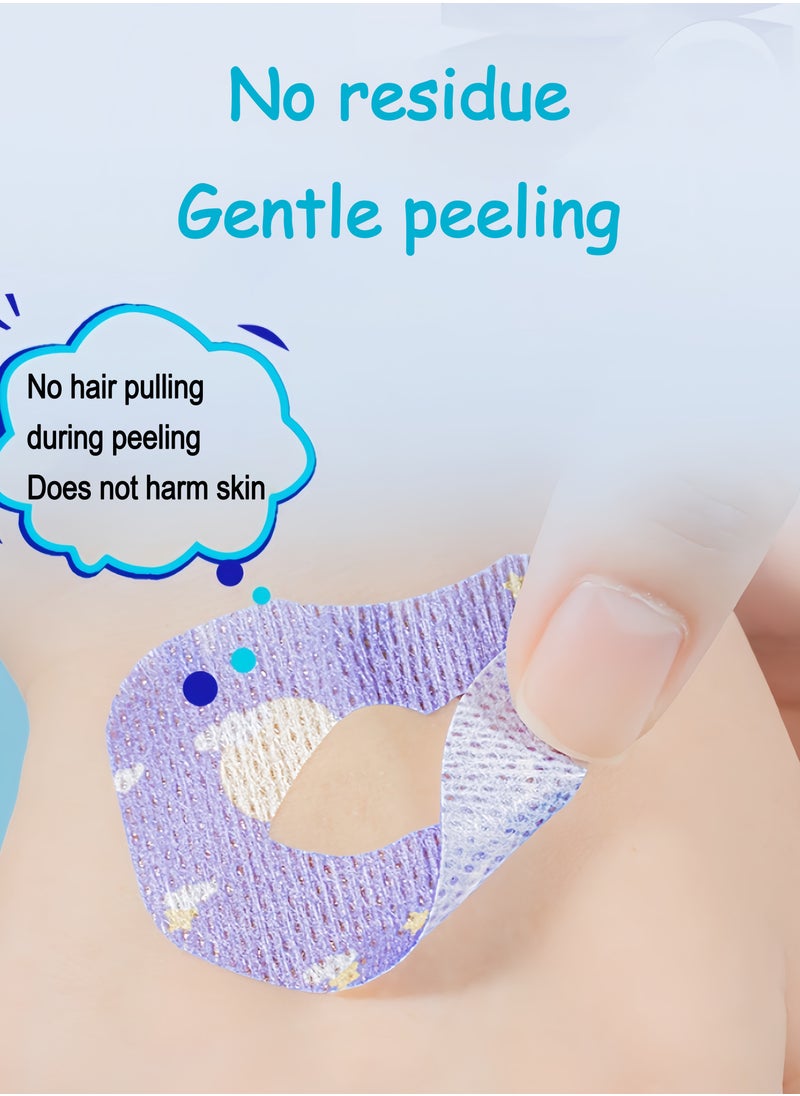 Fawnmum 30PCS Hypoallergenic Kids Anti-Snoring Patches - Natural & Chemical-Free Snore Relief for Family Use, Safe & Gentle Nasal Strips (Blue) - Perfect for Peaceful Sleep  - Image 3