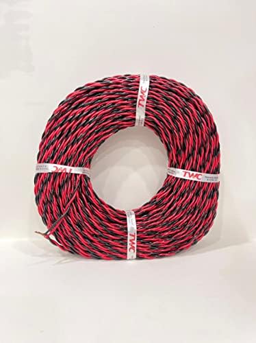 TWC Assorted-F02 23/76-90 METER Lite Core Electrical Wire | Insulated PVC Copper Wire | Cable for Domestic & Industrial Connection Purpose | Flame Resistant - Image 1
