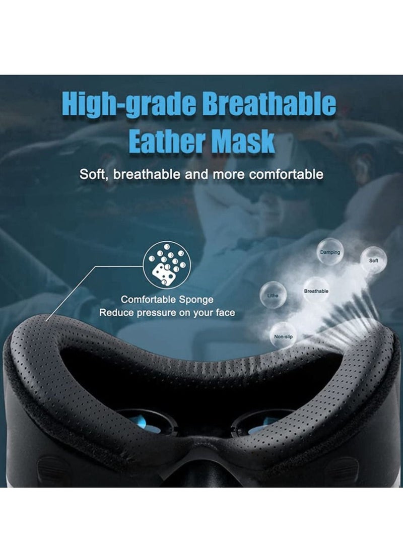 Generic VR Headset Virtual Reality Glasses for Android Phone New Goggles 3D Movies Games Compatible Soft Comfortable Adjustable Distance Black  - Image 5
