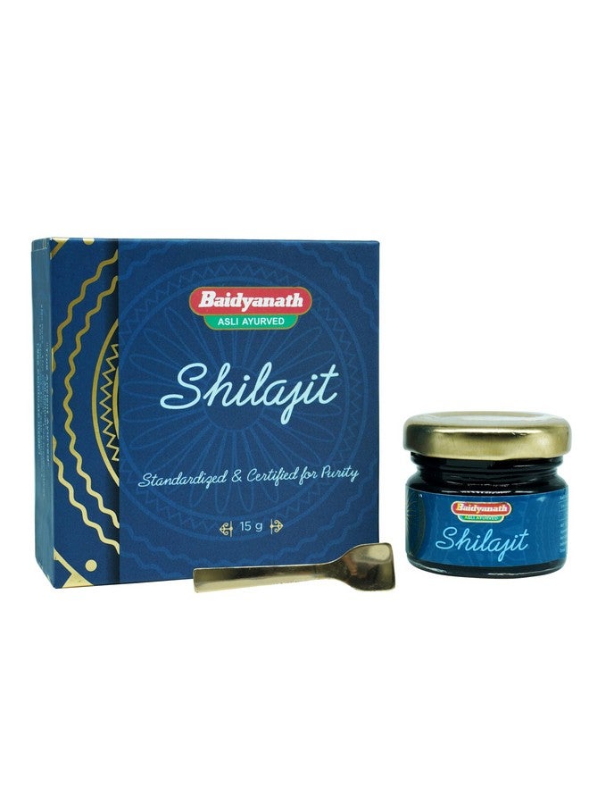 Baidyanath بايدياناث جانسي شيلجيت جومي، 15غ - موحد ومعتمد للنقاء