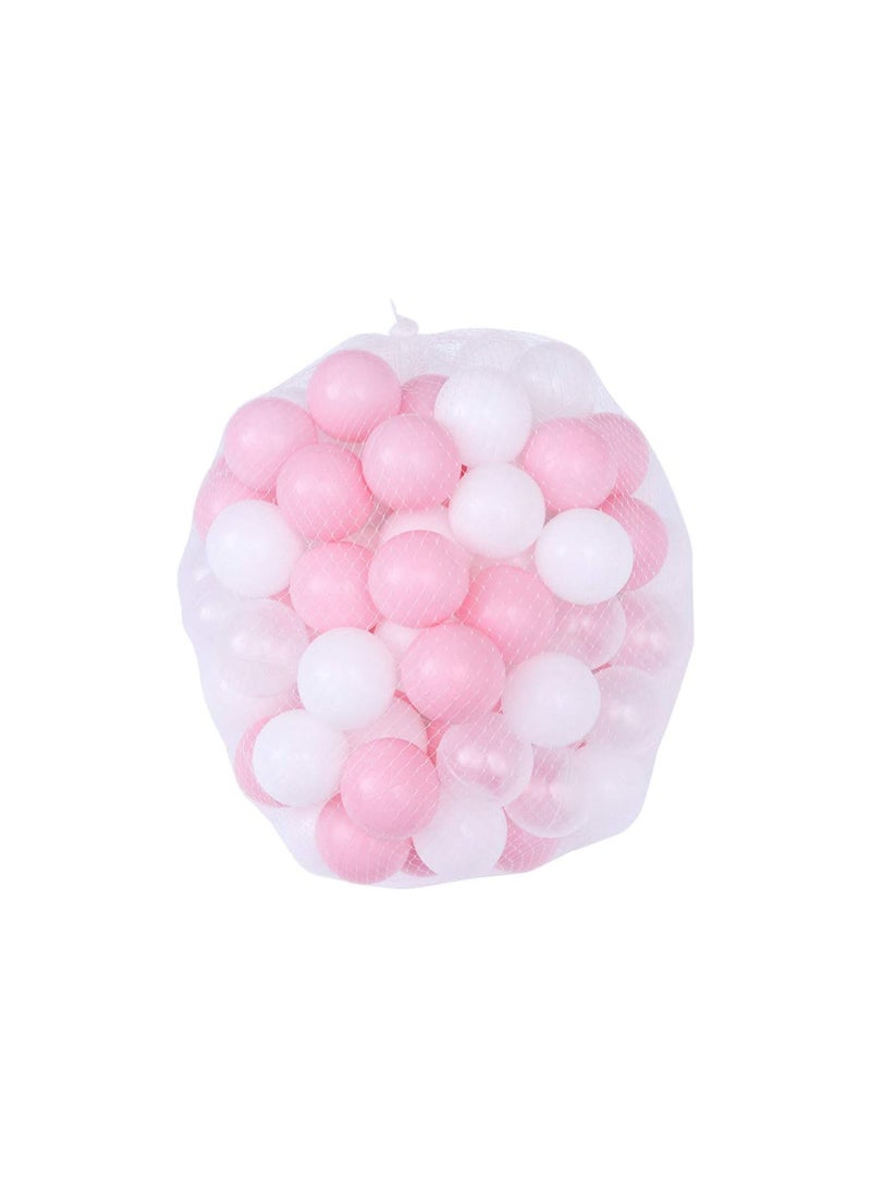 GGOOT 100 pcs Ball Pit Balls- Reusable Colorful Ocean Ball Crush Proof Play Balls Soft Balls for Toddlers Baby Kids- 2. 2 inches - Image 1