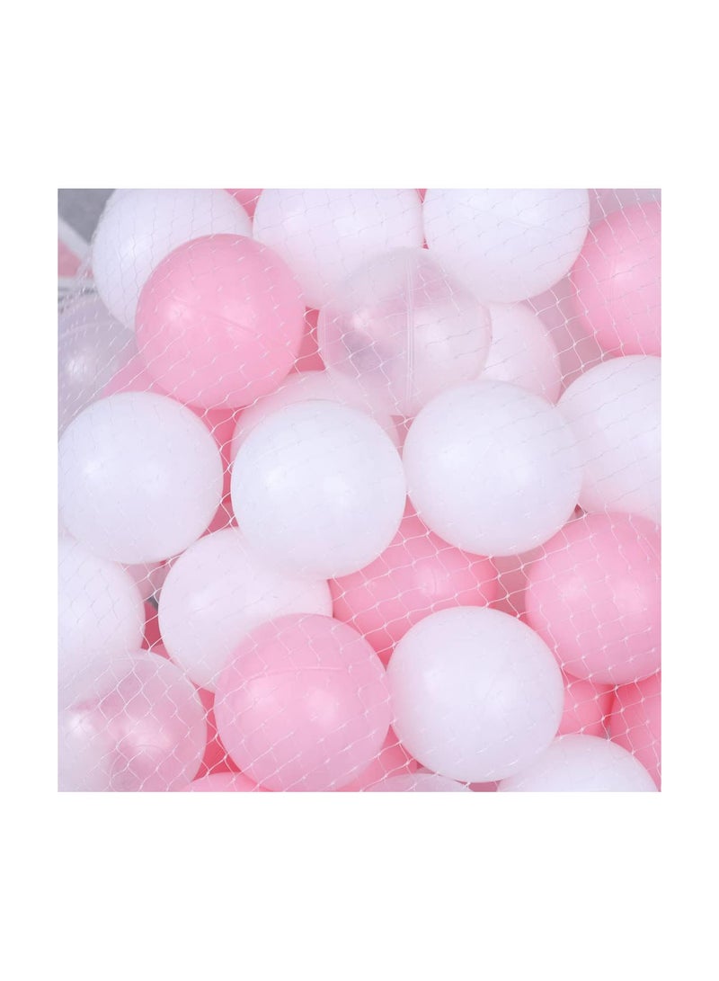 GGOOT 100 pcs Ball Pit Balls- Reusable Colorful Ocean Ball Crush Proof Play Balls Soft Balls for Toddlers Baby Kids- 2. 2 inches - Image 2