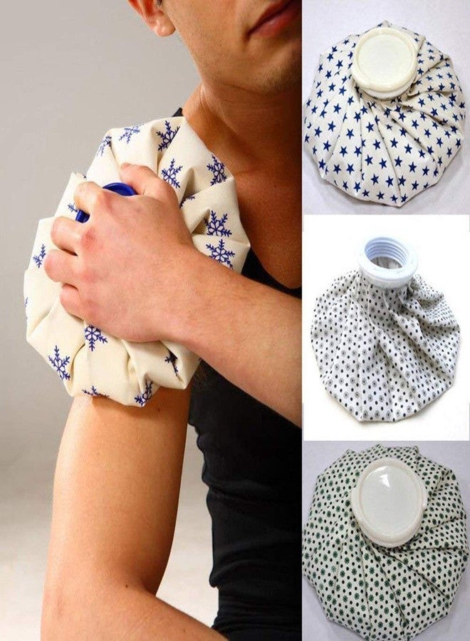 سنام أكياس ثلج قابلة لإعادة الاستخدام من سونام (مجموعة من 3) / عبوة تبريد لتخفيف الألم، علاج بالتبريد، إسعافات أولية لإصابات الركبة والساق والرأس والمرفق (تصميم متنوع) - Image 2