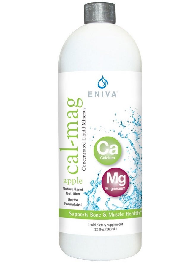 Eniva Health - Calcium Magnesium Supplement 32Oz Healthy Bones Hair Nails And Body Doctor Formulated Zero Calories Zero Sugar By Eniva Health - Image 1