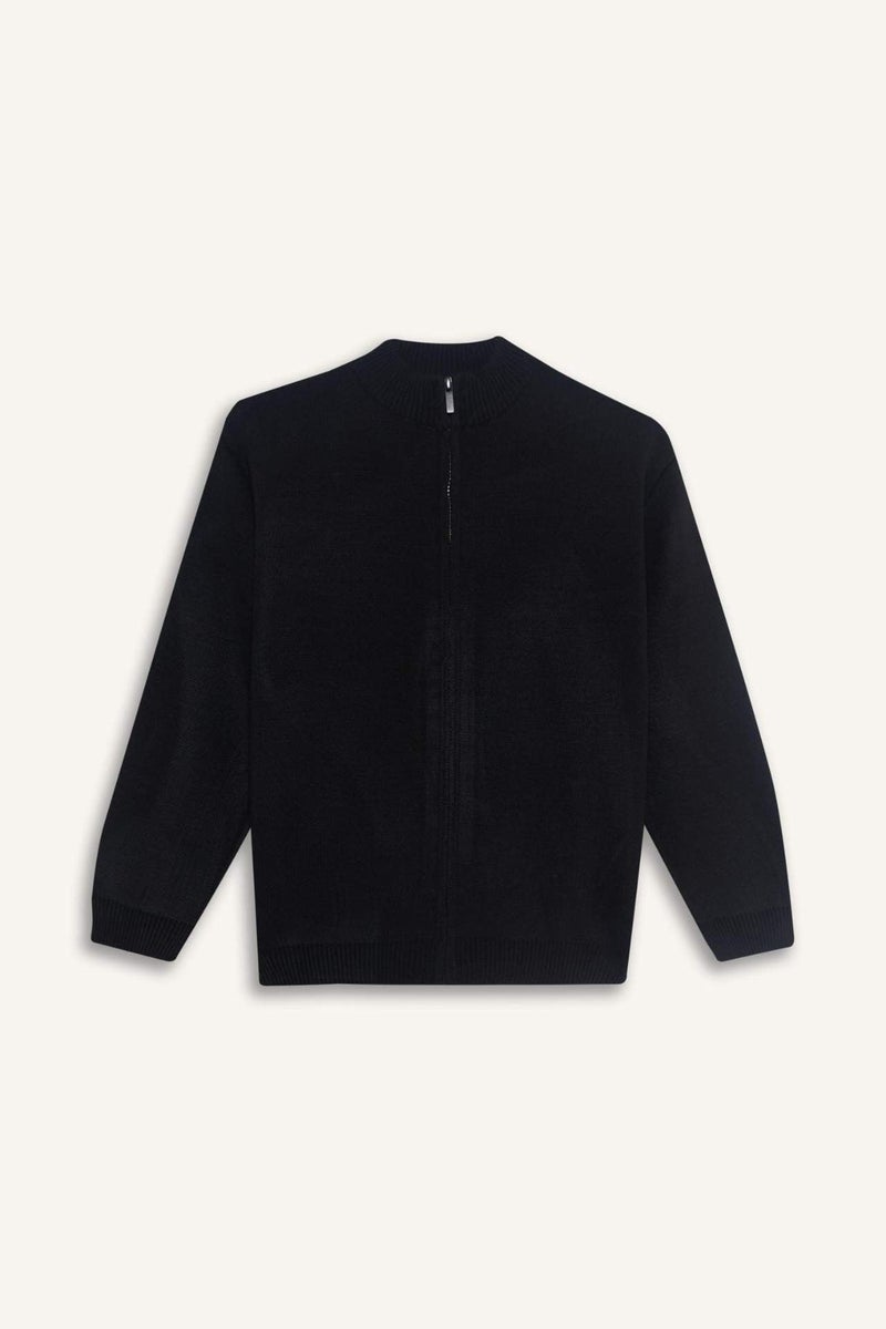DeFacto Boy Basic Zippered Cardigan - Image 4