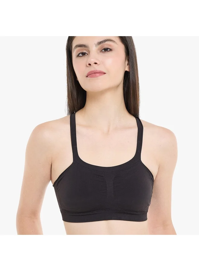 Hanes Hanes Womens Foam Bandini Bra