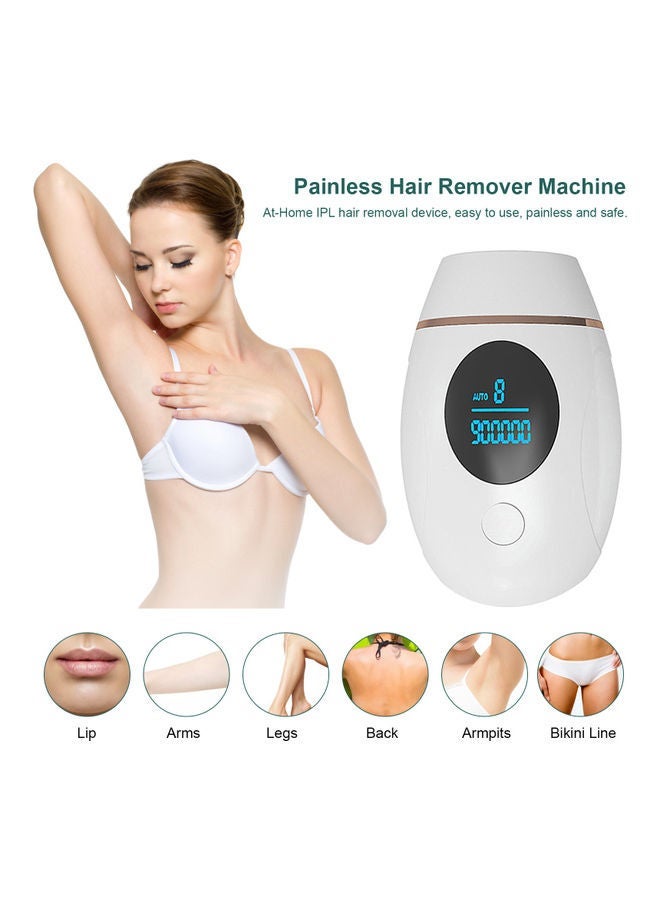 NIBEMINENT 100-240V At-Home IPL Hair Removal Device White - Image 5
