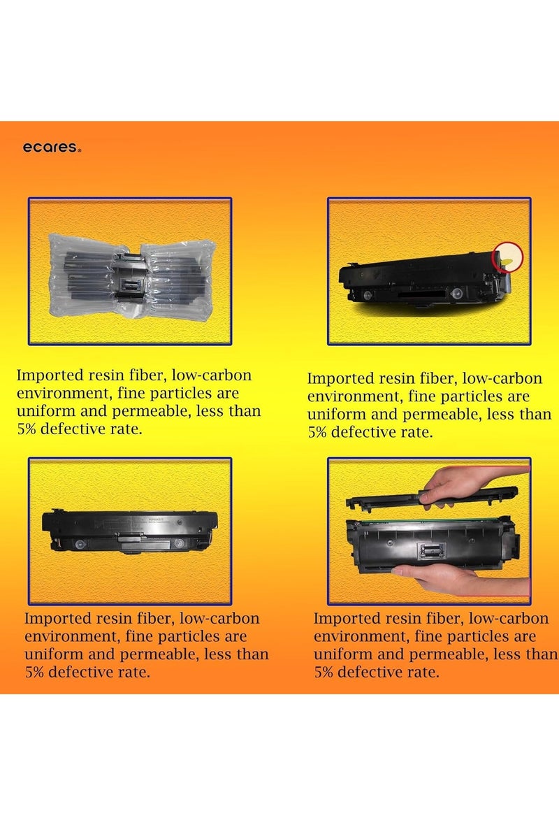 ECARES® 56A CF256A Toner Cartridge Compatible with HP Laserjet Pro M433a HP Laserjet Pro M436dn HP Laserjet Pro M436n HP Laserjet Pro M436nda (Black) - Image 2