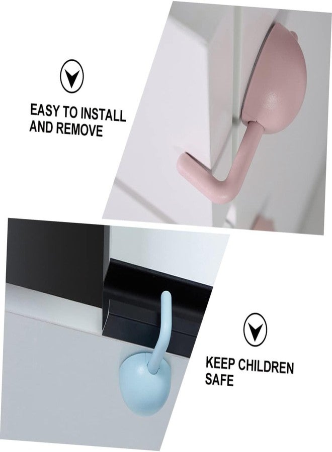 DORMICO Multifunctional Door Drawer, Home Refrigerator, Cabinet Locks for Baby Boy, Girl Safety Easy Installation Space-Saving Design (Beige, Pack of 2) - Image 5