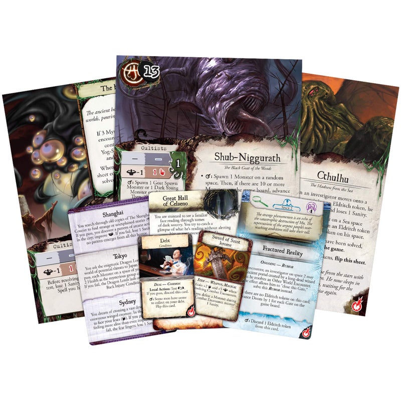 Fantasy Flight Games Eldritch Horror Board Game (Base Game) | Mystery, Strategy, Cooperative Board Game for Adults and Family | Ages 14+ | 1-8 Players | Avg. Playtime 2-4 Hours | Made by Fantasy Flight Games - Image 4