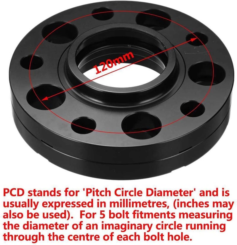 Wivplex 15mm Wheel Spacer Adapters for BMW - Image 3