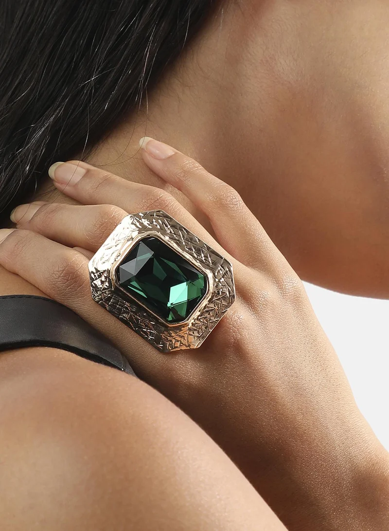 سوهي خاتم كوكتيل مجوهرات ريجال سيريناد الاصطناعي