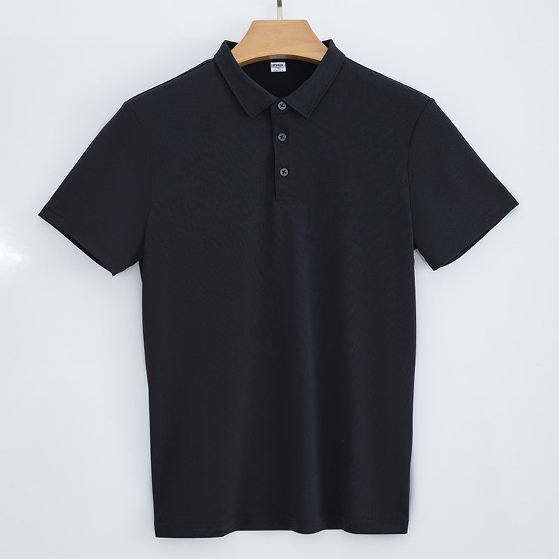 Men's Outdoor Quick-Dry Polo Shirt Short Sleeve Sun Protection Breathable Wrinkle-Free - Image 3