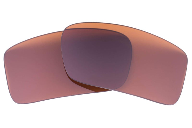LenzFlip Polarized Replacement Lenses for Oakley Gascan 24-435 Sunglasses - Made in USA - Brown Polarized - Image 1