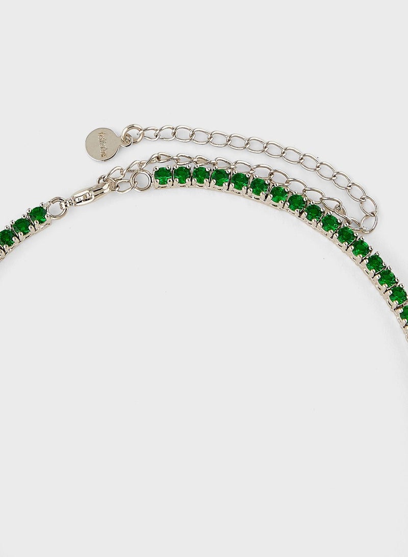 Fashionbox Gigi Tennis Necklace - Image 3