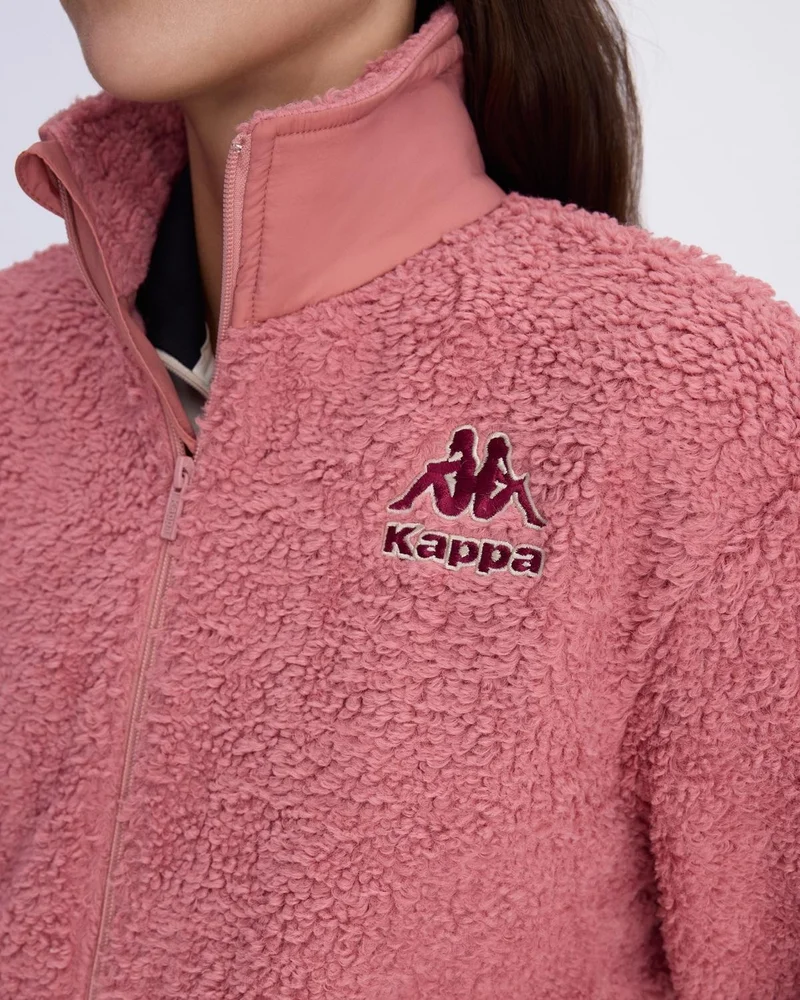 Kappa Logo Felax Tur Women's Dusty Rose Comfort Fit Sherpa