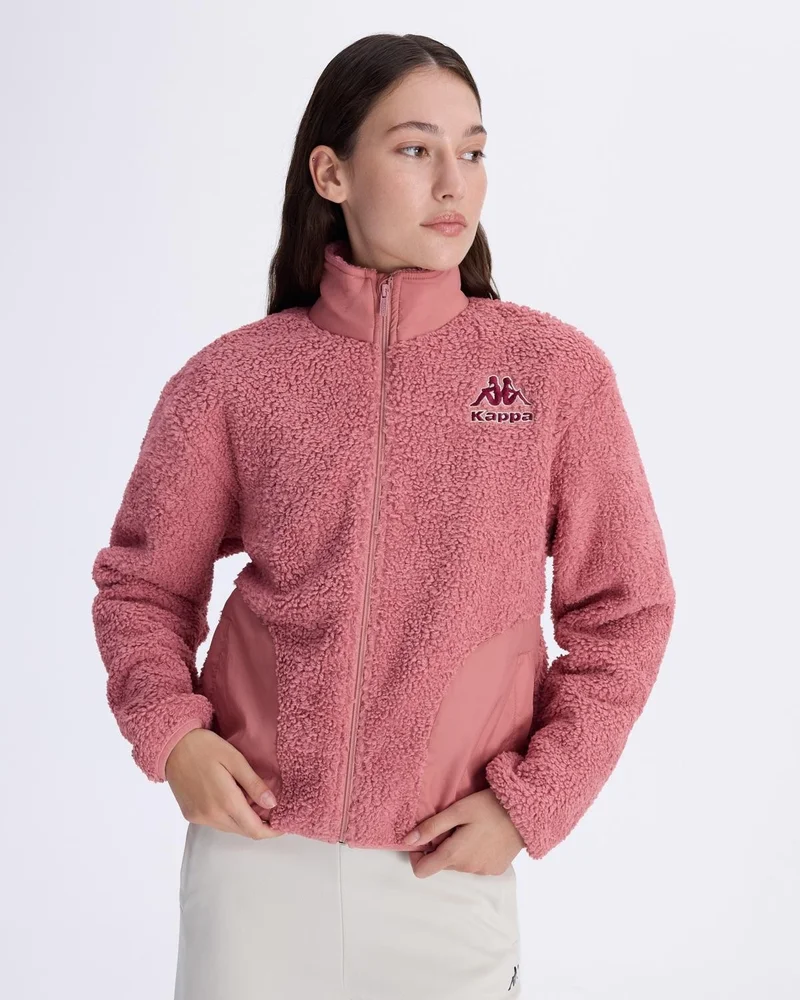 Kappa Logo Felax Tur Women's Dusty Rose Comfort Fit Sherpa