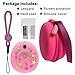 JCHPINE Hard Carrying Case and Silicone Cover Compatible with Tamagotchi Pix Interactive Virtual Pet Game Machine Screen Film Protector for Tamagotchi Pix Accessories Pink - Image 4