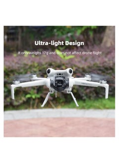 Generic Foldable Landing Gear for DJI Mini 4 Pro Drone with AntiFall Gimbal Protection and 25mm Height Extension in Orange Color  - Image 3