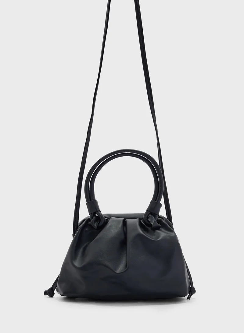 ELLA Pleated Satchel Bag