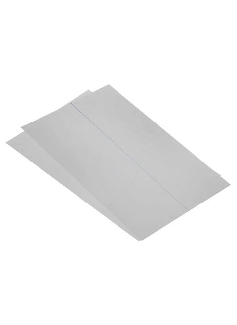 10.1" Polarized Film Sheets 2 Pack Adhesive Polarizer Linear Polarizing Filter For Screen Photography Lighting 220Mmx138.5Mm 90 Degree