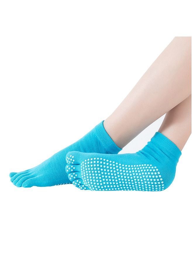 Generic Anti-Skid Yoga Pilates Socks Breathable Fitness Yoga Socks  - Image 1