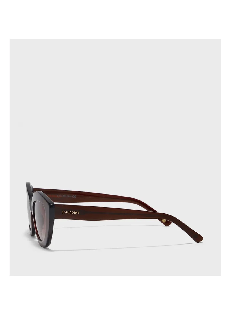 30Sundays 30Sundays AROSA Women’s Cat Eye Sunglasses with UV400 Protection