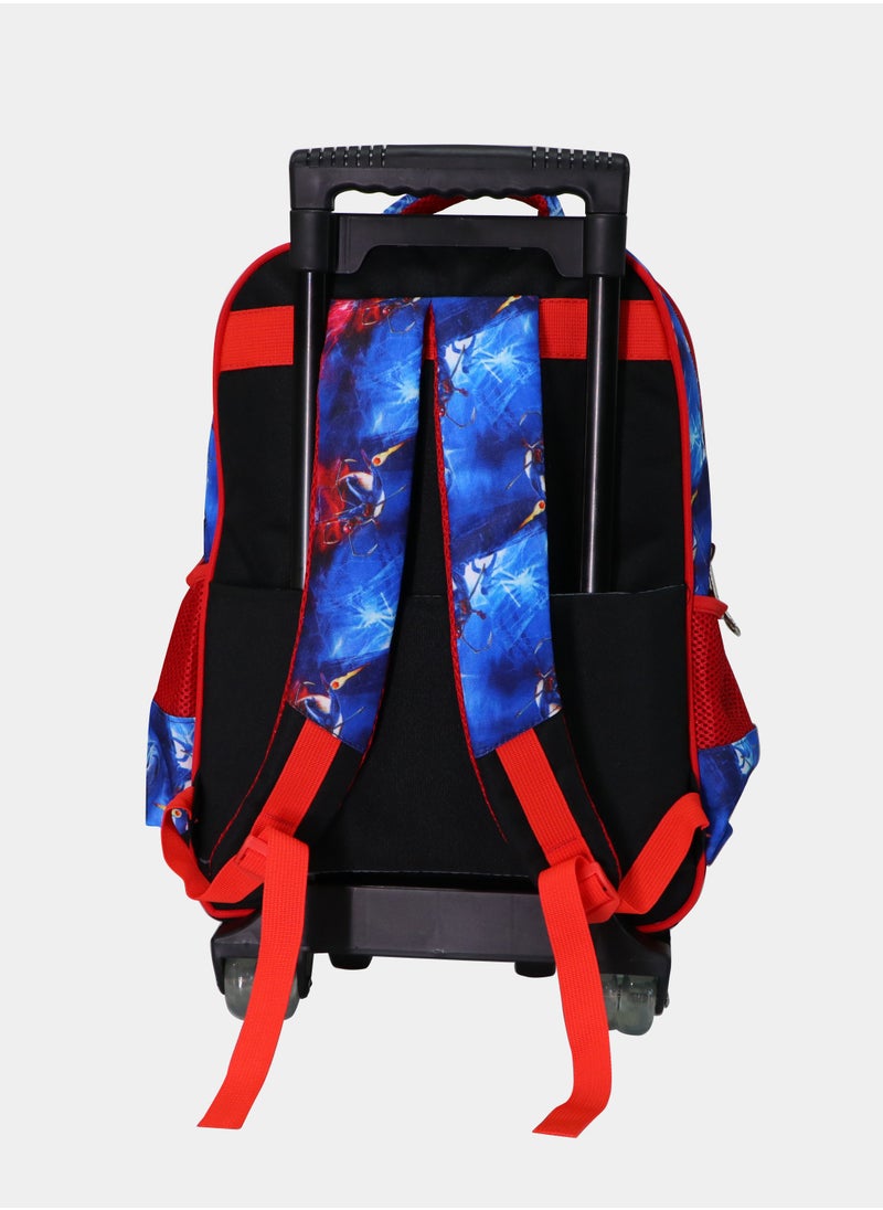 Bravo - Kids School Trolley Backpack 3 Pcs set with Pencil Case and lunch bag for boys and girls - Image 1