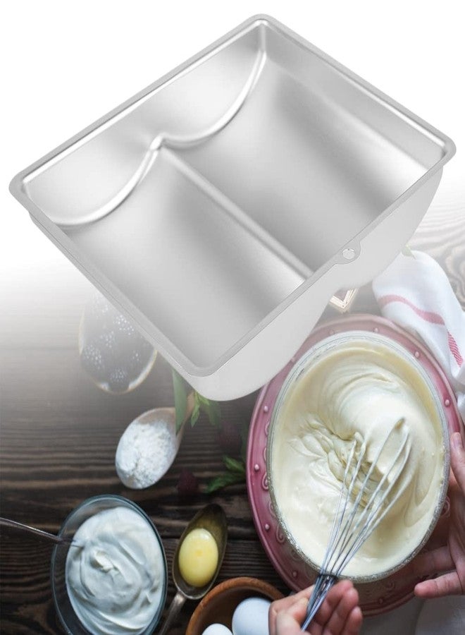 HAOHIZE Book Shape Caker Pans, 3D Books Caker Pan Aluminum Books Shaped Caker Pan Model Birthday Caker Pans Bakeware Baking Pan Pastry Model Silver, Aluminum - Image 3