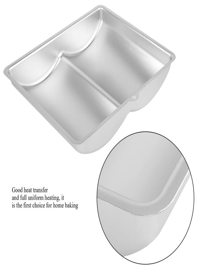 HAOHIZE Book Shape Caker Pans, 3D Books Caker Pan Aluminum Books Shaped Caker Pan Model Birthday Caker Pans Bakeware Baking Pan Pastry Model Silver, Aluminum - Image 5
