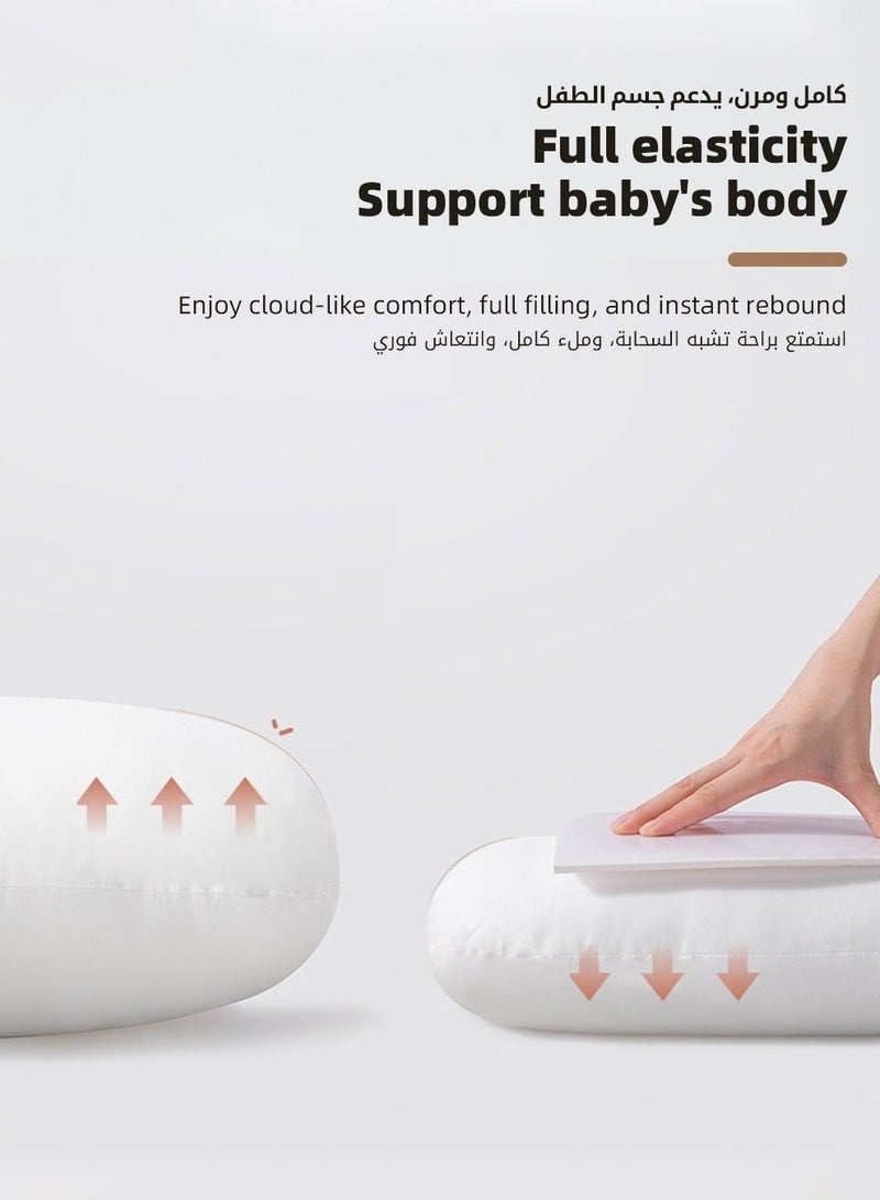DOOKOO Baby Nursing Pillow For Breastfeeding - 30 Degree Incline, Enlarged And Widened  - Image 3